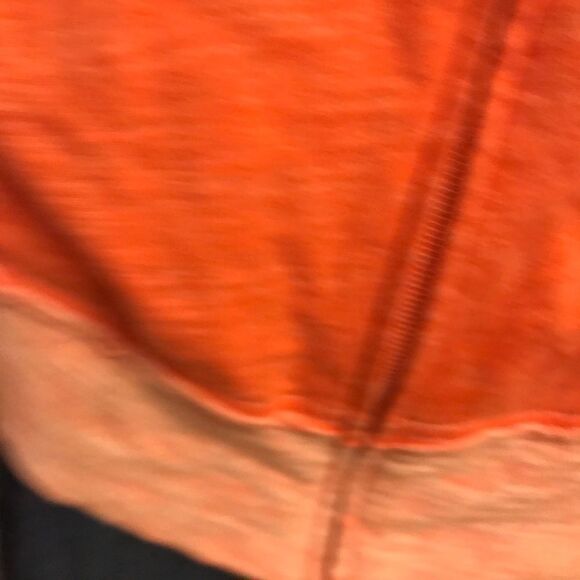 Bench Orange Full Zip Hoodie Sweatshirt Jacket Small - Picture 5 of 16